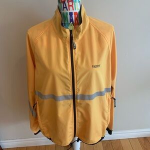 Running Room Yellow Reflective Running Jacket